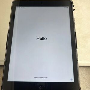 Apple iPad Air 12.5.7 with otterbox case